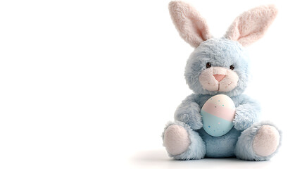 Obraz premium easter bunny isolated on white background