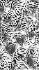 Imagine six hint waveform hexagonal halftone patterns from the template.