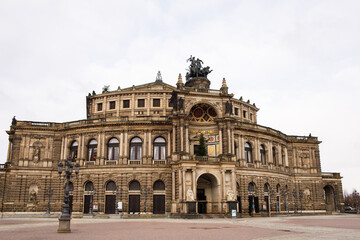 photo of the main square in Dresden