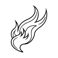 breath of fire line art on white background (1).eps