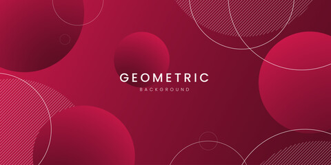 Creative Red Fluid Design Minimalist Gradient Background with Motion Feel