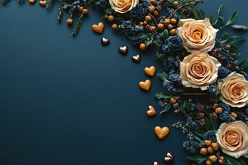 Valentine's Day Card. birthday card or a wedding invitation