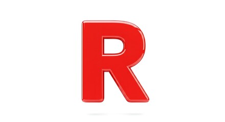 Red Letter R: Background Image