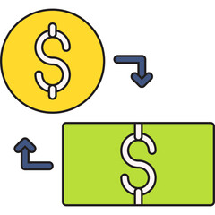 Debit and credit card icon single vector illustration