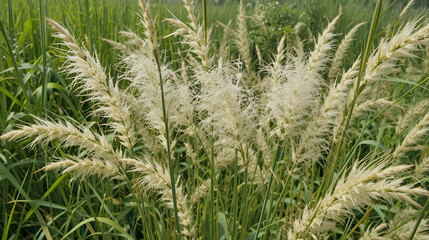 Pampas grass , or Cortaderia selloana , or Cortaderia dioecious ( Latin- Cortaderia selloana ) is a species of grass of the genus Cortaderia ( Latin- Cortaderia )