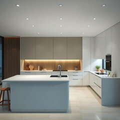 modern luxury kitchen interior