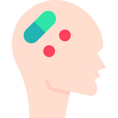 Drug Addiction icon single vector illustration