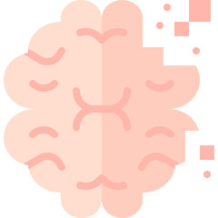 False Memory icon single vector illustration