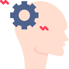 Cognitive Distortion icon single vector illustration
