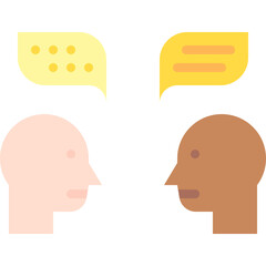 Confabulation icon single vector illustration