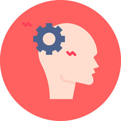 Cognitive Distortion icon single vector illustration
