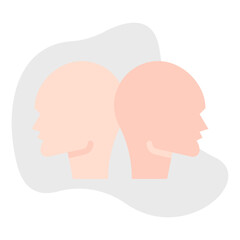 Bipolar Disorder icon single vector illustration