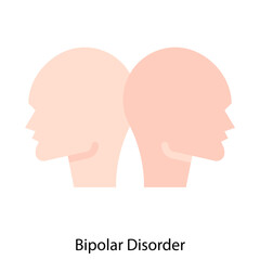 Bipolar Disorder icon single vector illustration