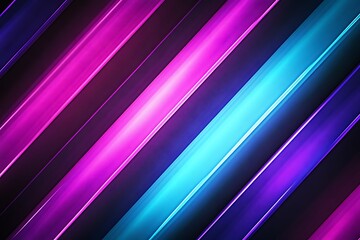 Purple and Blue Geometric Background with Diagonal Lines and Clean Modern Pattern Design Elements
