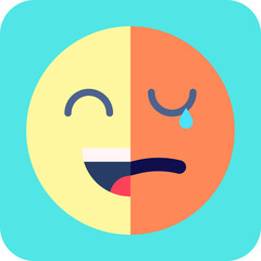 Bipolar icon single vector illustration