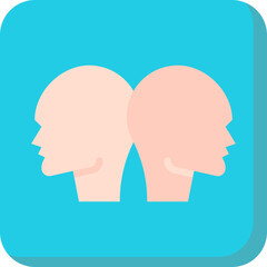 Bipolar Disorder icon single vector illustration