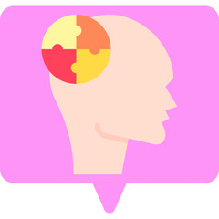 Psychology icon single vector illustration