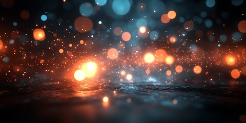 Abstract Bokeh Lightscape
