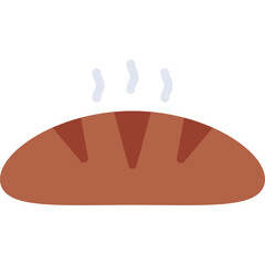 Bread icon single vector illustration