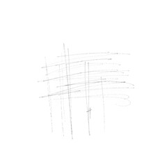 Abstract sketch featuring a series of intersecting vertical and horizontal lines in light gray.