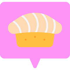 Nigiri icon single vector illustration