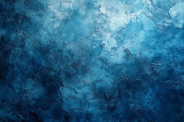 Abstract blue dark watercolor concrete texture wall for background. Material cement and sand pattern of brush paint color tone vintage, Generative AI