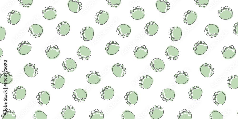 Poster minimalist scatter seamless pattern with cute elephant footprint. repeat background design