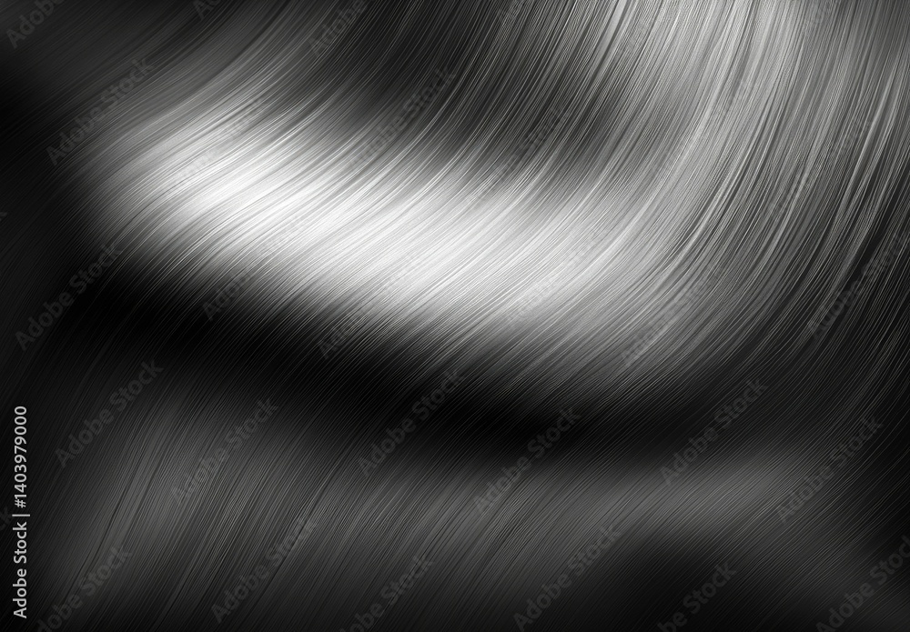 Poster dark metallic texture with light reflection for modern background use