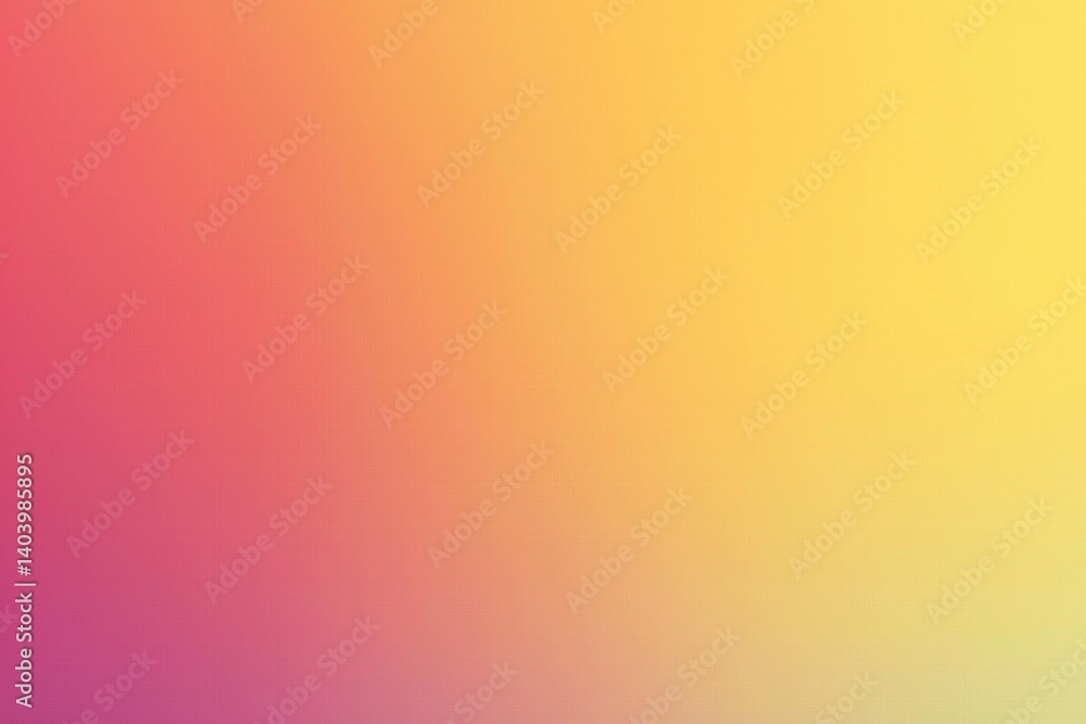 Aufkleber abstract gradient blend: a seamless transition from vibrant magenta to a warm yellow creating depth