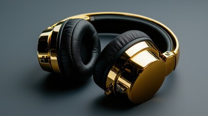 Audition studio experience headphones reflection in a music environment for creative sound exploration