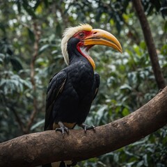 The hornbill who speaks in riddles to lost travelers.