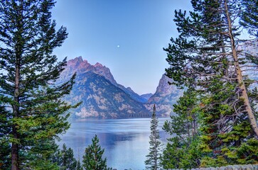 Jenny Lake Overlook Off of Teton Park Rd. Grand Teton National Park Moose, WY