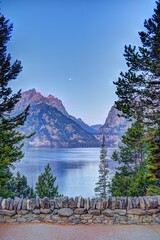 Jenny Lake Overlook Off of Teton Park Rd. Grand Teton National Park Moose, WY