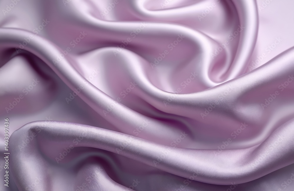 Poster smooth lilac silk background with soft folds. elegant shiny satin texture waves, abstract pattern, f