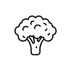Broccoli green vegetable healthy icon