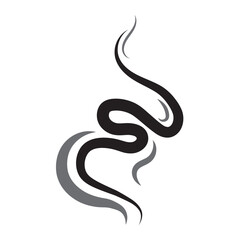  icon set. Set smell icons. Cooking steam or warm aroma smell mark, 