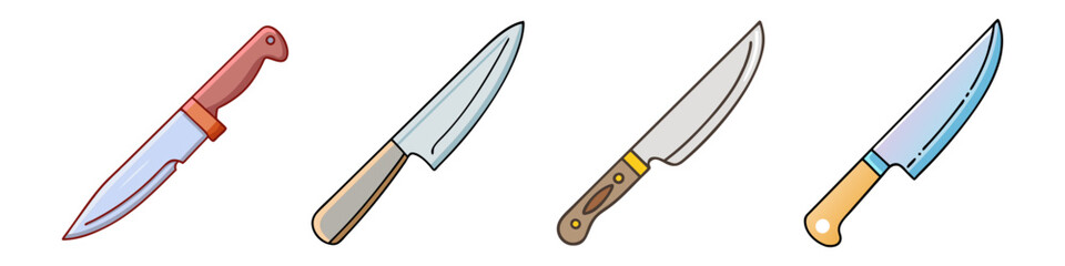 knife icon, knife vector illustration-simple illustration of knife, perfect for knife logos and icons