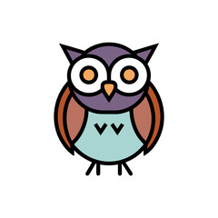 Fototapeta premium owl vector illustration