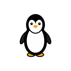 Obraz premium penguin on a white background