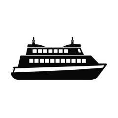 Obraz premium ferry vector illustration