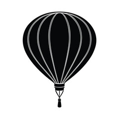 Obraz premium hot air balloon from below rope details