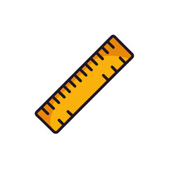 measuring tape isolated on white