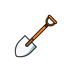 Fototapeta premium trowel and shovel