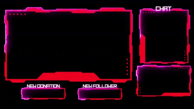 Red Streamer Overlay Setup