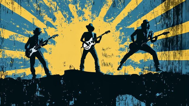 Reggae Musician Cartoon Animation with Ganja Vibe and Chill Tempo in Jamaica