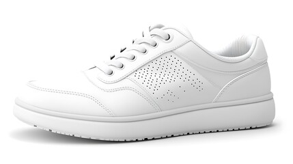 White Athletic Shoe