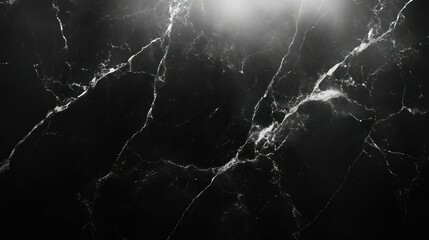 Dark, elegant marble surface with prominent veins