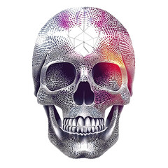 Detailed Human Skull Model