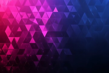 Fototapeta premium Pink and Blue Geometric Background with Abstract Triangular Patterns and a Soft Modern Colorful Design