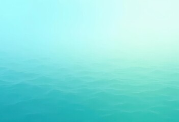 Obraz premium Aqua blue and green water surface background with soft gradients